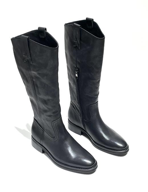 芮凯诗【进口水洗马皮】2290-1自由旷野.套脚西部靴 商品图1