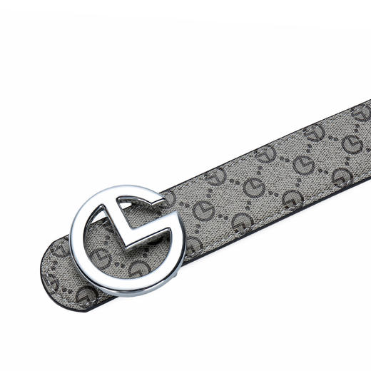 6934002269094 金利来goldlion 摩登印花皮带男皮带男士腰带简约皮带男腰带 1150MM*3.4CM 商品图2