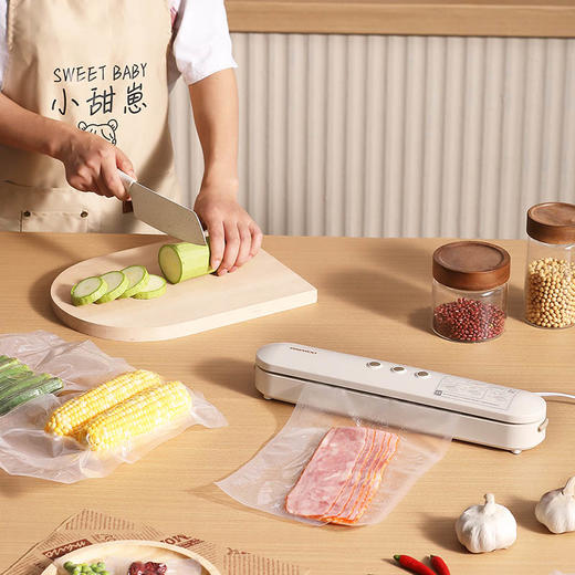 七修良品 大宇抽真空封口机DYFK_90E03(流苏白） 商品图3