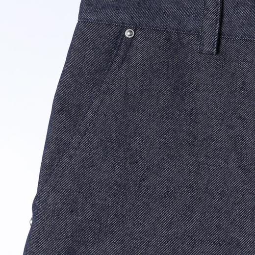 SDSA男装2026新款高贵轻奢韩版百搭牛仔裤设计师慵懒风时尚阔腿裤 商品图2