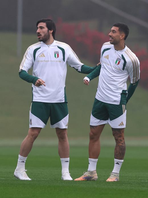 小李子ADIDAS阿迪达斯2026世界杯意大利球员版半拉链长袖训练服成人男JZ9367 商品图2