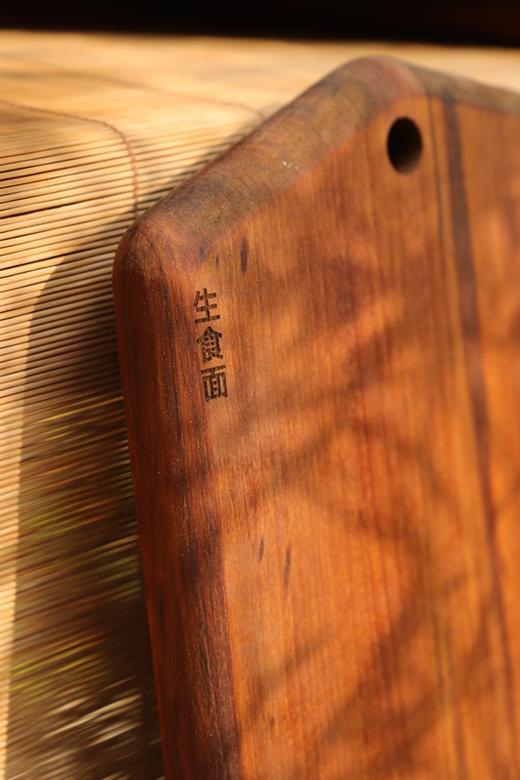 手工砧板丨缅甸柚木整木定制，木质细腻紧密，纯手工打磨，无拼接，无胶漆0甲醛⭐顺丰快递 商品图2