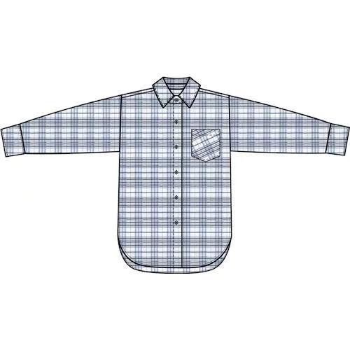 佐丹奴女装26年新款全棉牛津纺宽松衬衫05346010 商品图4