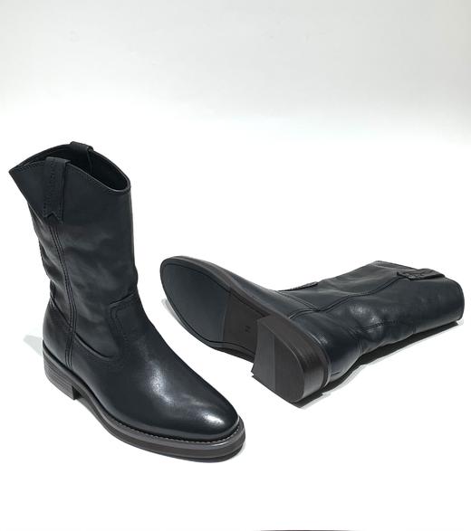 芮凯诗【进口水洗牛皮】2289-1自由旷野.套脚西部靴 商品图4