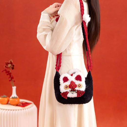 苏苏姐家云绒虎头包手工diy编织钩针云小朵毛线团自制包包材料包 商品图1