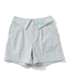 M&L家女士翻边短裤来了！很百搭设计又别致的一款短裤W722125-31