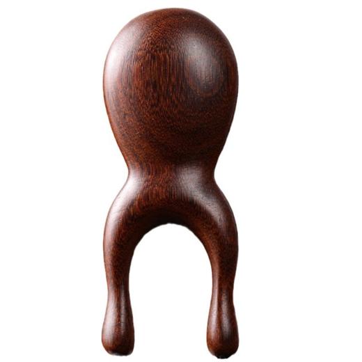 极客定制经络梳/鹿角按摩梳/金丝檀两指按摩梳丨纯手工打磨，每一把都很有特点，各不相同⭐️顺丰快递 商品图5