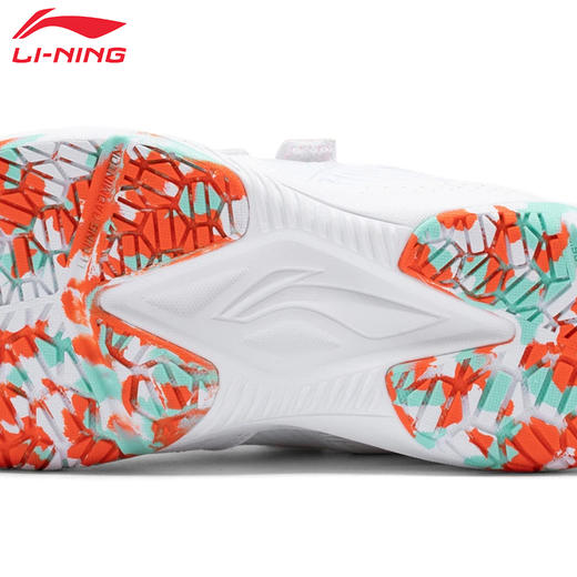 李宁大童鞋无痕羽毛球鞋雷霆JR防滑耐磨AYTV012训练鞋 商品图4