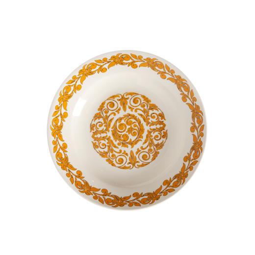 物兮物 马约里卡系列 拜占庭纹样 陶瓷盘-雅金环蔓 商品图10