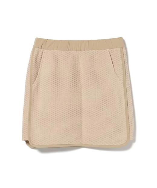 BEAMS 高尔夫 女士  秋冬季新款拼接凹凸菱格格抓绒 松紧腰短裙运动裙 商品图9