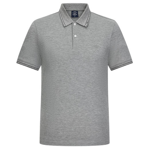 【莱赛尔】德鲨男装短袖POLO衫夏新款简约撞色休闲上衣T恤 商品图4