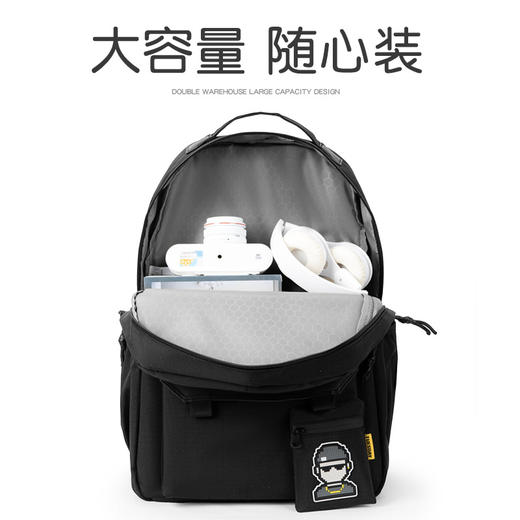 书包女生初中生大容量高中学生背包小学生4-6年级轻便防水双肩包 商品图2