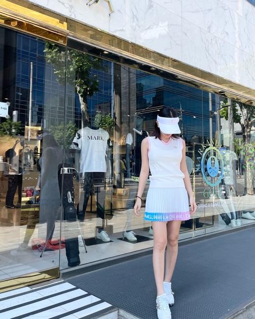 M&L家新款女装百褶印花短裙又甜又酷，元气满满的运动girl上线！W822198-32 商品图1