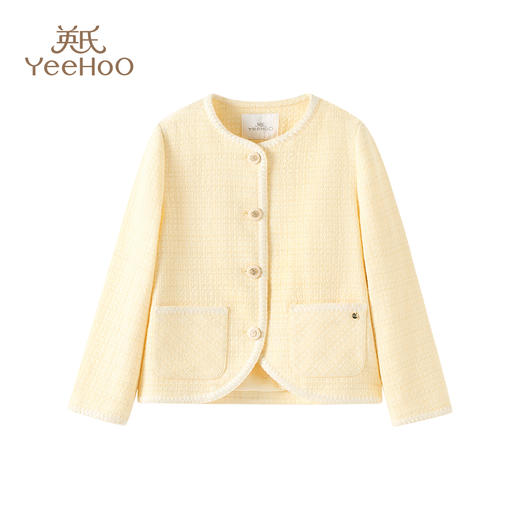 【英氏】【110-170】女童春秋小香风外套 商品图7