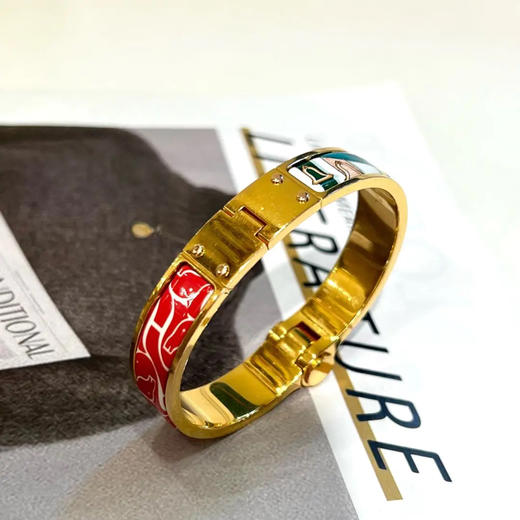 爱马仕 珐琅 彩绘 手镯 商品图1