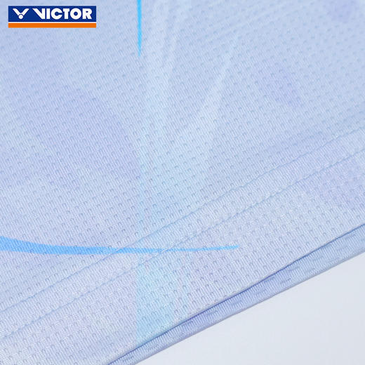 VICTOR威克多羽毛球服李梓嘉专属大赛服短袖T恤速干运动服T-60005 商品图5