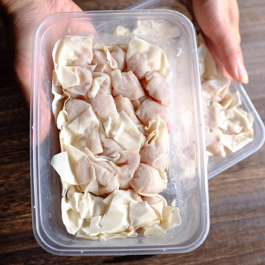 年初八陆续发货🔥亲测强烈推荐！【地道舟山老底子弄堂小馄饨】皮薄肉多，老底子手艺坚持手工现包，不添加任何防腐剂 顺丰包邮 商品图3