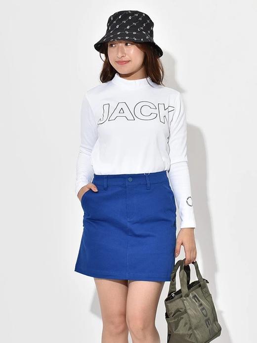 Jack Bunny 高尔夫女士 刺绣logo弹力拉伸斜纹运动休闲短裙有打底 商品图0