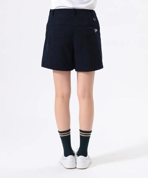 Beams 女士高尔夫 灯芯绒短款运动高腰裙裤 开叉一体 商品图4