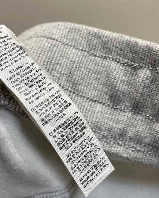 越南产Lu家Scuba系列女士加绒直筒阔腿裤020302 商品图9