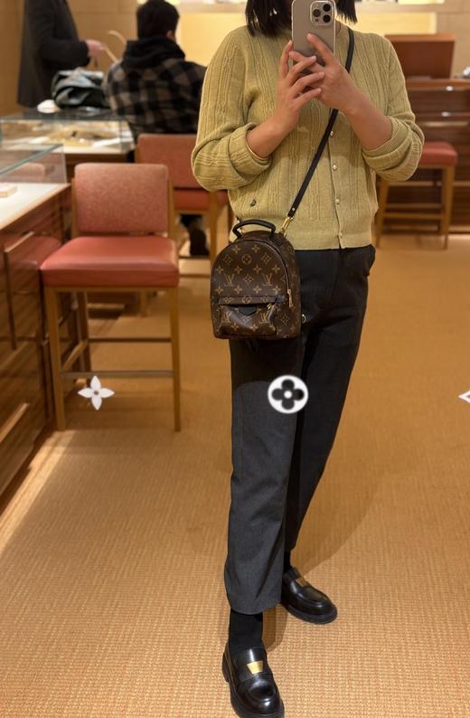 LV鼻祖双肩包男女同款纯皮 商品图8