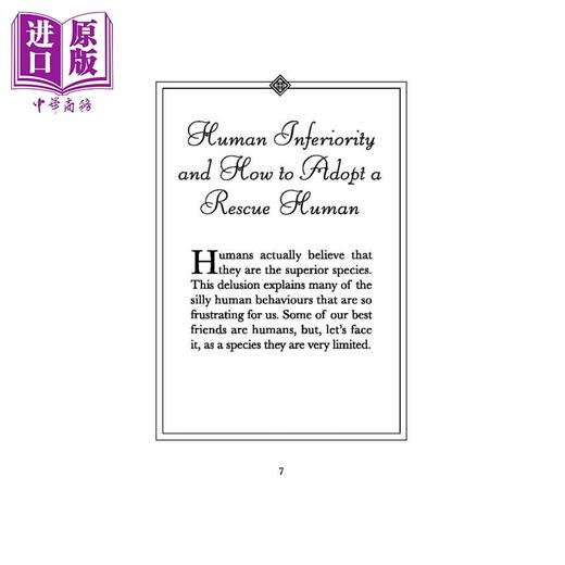 预售 【中商原版】猫咪对人类的100个秘密想法 One Hundred Secret Thoughts Cats Have About Humans 英文原版 Celia Haddon 商品图1