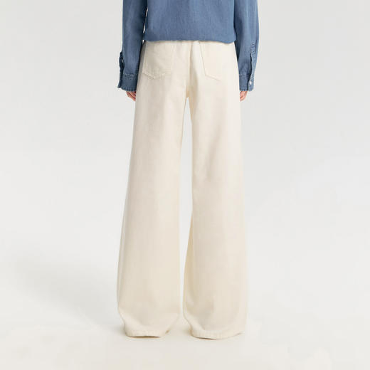 笛莎/Deesha 青少年2026年春季新款斜纹喇叭裤 商品图4