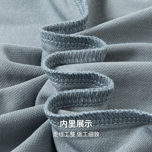 【固色&抗起球&含桑蚕丝】圣得西26年夏季男t恤高端品牌潮牌短袖 商品图8