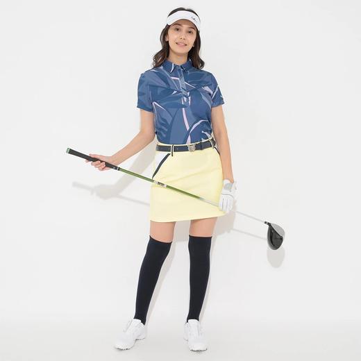 callaway高尔夫女装 花色翻领短袖 200cc透气凉感面料 防晒速干 商品图2