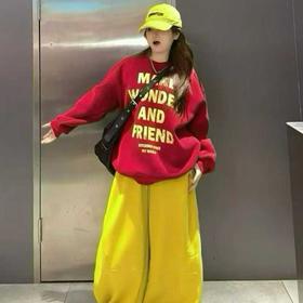 PCS字母印花长袖卫衣51205T 冬季 069514021601