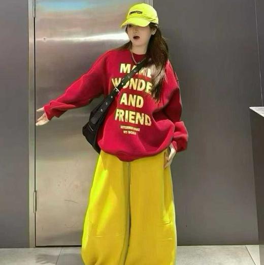 PCS字母印花长袖卫衣51205T 冬季 069514021601 商品图0