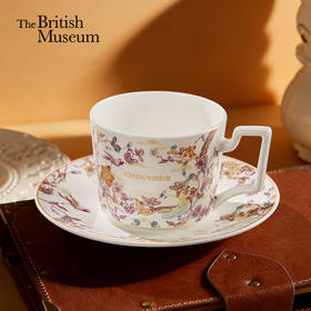 大英博物馆欧式中国风系列骨瓷咖啡杯碟-锦韵