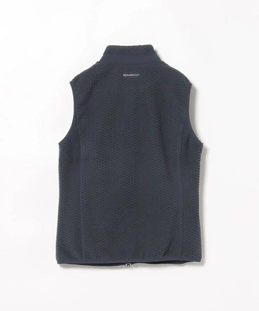 BEAMS 女士高尔夫 秋冬 肌理感凹凸抓绒立领马甲外套 保暖舒适 商品图14