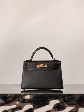 爱马仕 KELLY19  黑金 全手工定制 不退不换（MM）