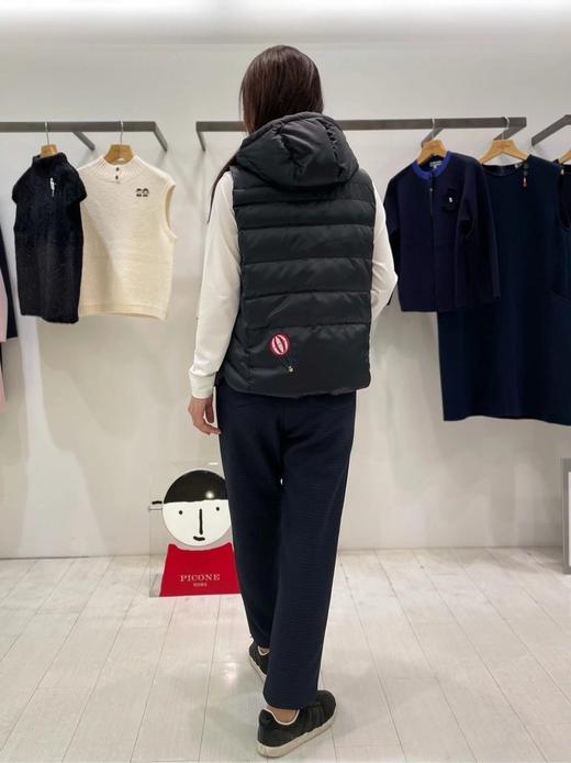 PICONE CLUB 高尔夫 女士 绣标防水羽绒双拉链连帽背心马甲 商品图4