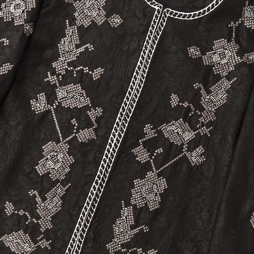 ³【南宋男姐同款圆领复古外套】100桑蚕丝 529319 XN03-SD-NSSF 商品图4