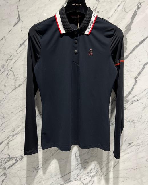 M&L*新款春夏女士防晒长袖上衣来了！🇰🇷渠道订单，今年最新3色出 ，客供进口面料，一如既往的亲肤无感 ，丝滑冰感🧊触感让你想一穿再穿！很大方的设计，清新撞色，打球🏌️‍♀️日常休闲均可！ 商品图1