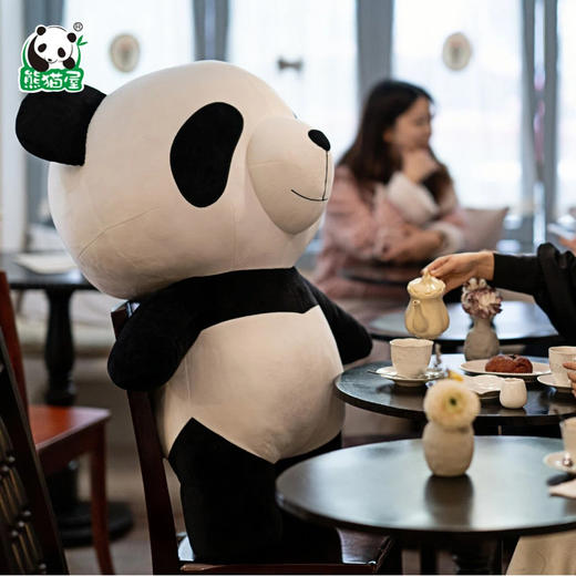 【限时5折】1米特大号 大熊猫毛绒公仔 节日礼物 商品图0