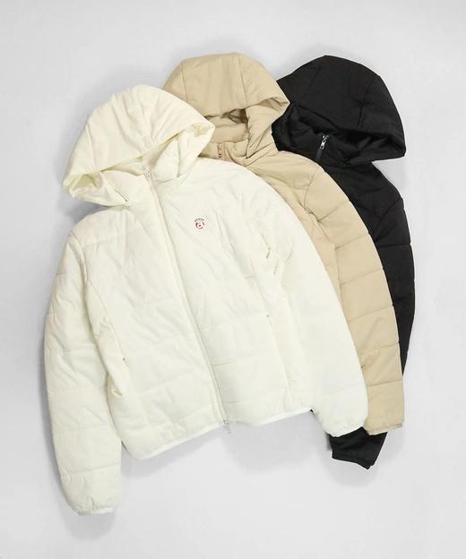 ARCHIVIO GOLF 冬季新款 女士 中棉防风运动保暖可拆卸连帽拉链夹克外套 商品图0