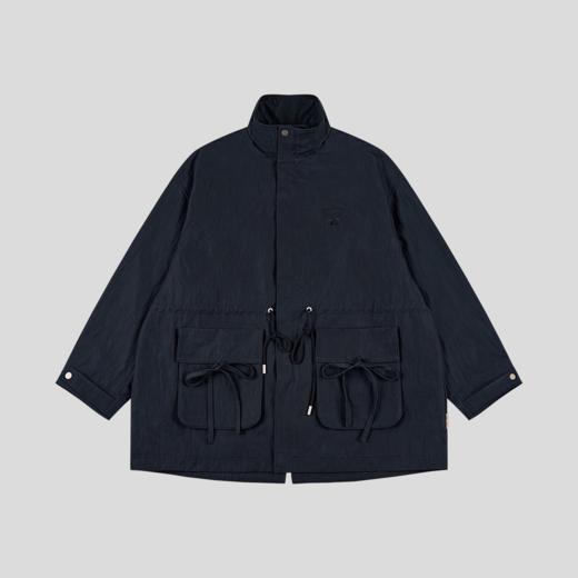 GOODBAI GOODEES新款趣味个性蝴蝶结抽绳夹克外套 商品图3