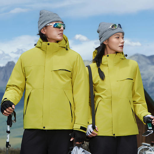 专柜同款·羊毛棉外套 石墨烯蓄热·三防耐磨·立体剪裁 男女同款7色可选【黑色2XL预售30天】 商品图4