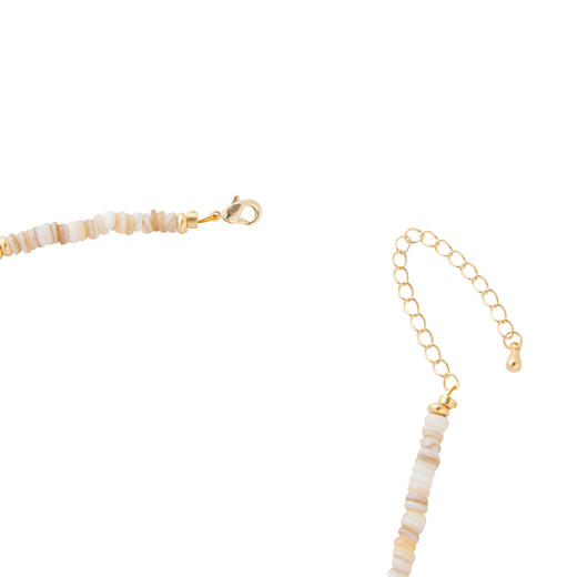 三彩2026新款手工串珠淡水珍珠项链温柔复古森系多巴胺约会茶歇女 商品图4