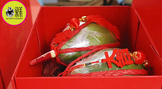 【礼盒土豪柚】泰国皇室血柚（暹罗国的红宝石柚）5A超大果2枚入（包邮） 商品图2