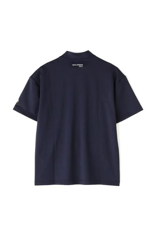 【nano universe GOLF】女士高尔夫 弹力小高领短袖T恤 字母印花 宽松休闲百搭 商品图7