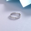 【宏艺珠宝】扭转流光·银s925戒指 商品缩略图2