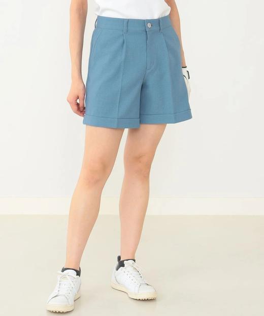 BEAMS 高尔夫紫标 女士经典款短裤 翻边裤脚纯色百搭 商品图12