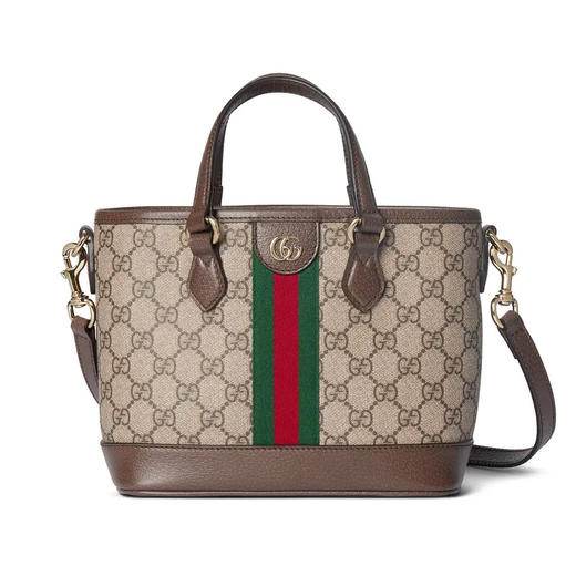 GUCCI 古驰 女士Ophidia系列小号托特包 混色 836848 FAE0J 9867 商品图0