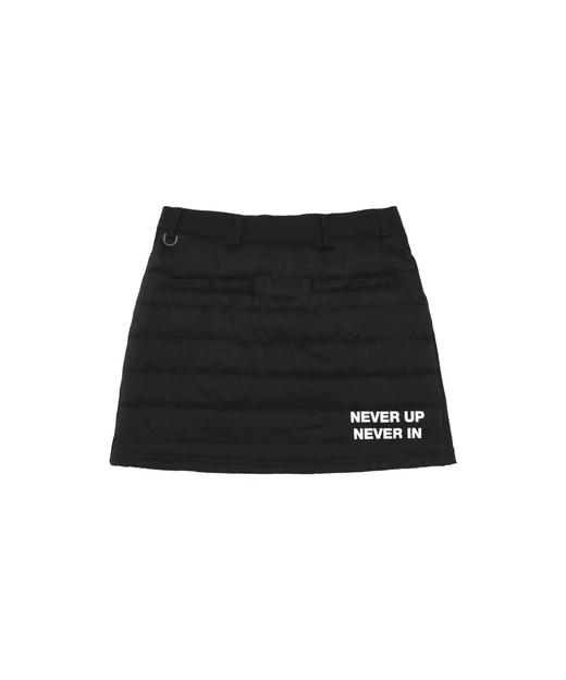 日系潮牌#FR2 GOLF高尔夫女士 冬季弹力拼接薄绒百搭半身短裙 商品图4