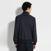 【二】ZEGNA 杰尼亚 男士Trofeo™ Elements 羊毛飞行员夹克外套 深蓝色 E7T20 7100 531 商品缩略图2