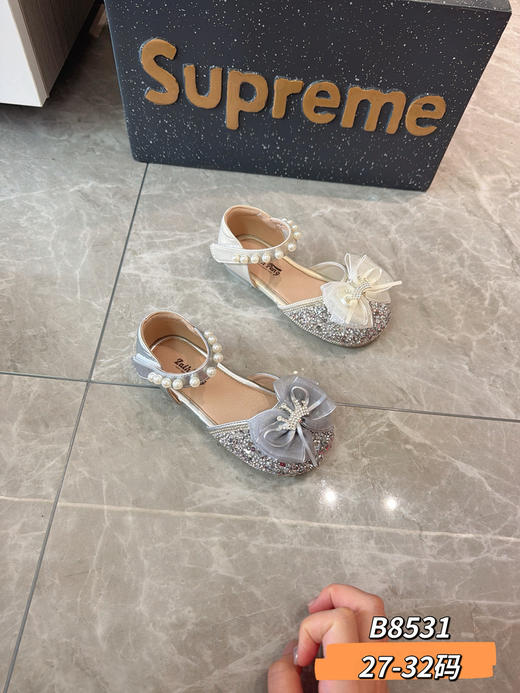 方口小皮鞋半凉鞋B8531  27-32码 商品图0